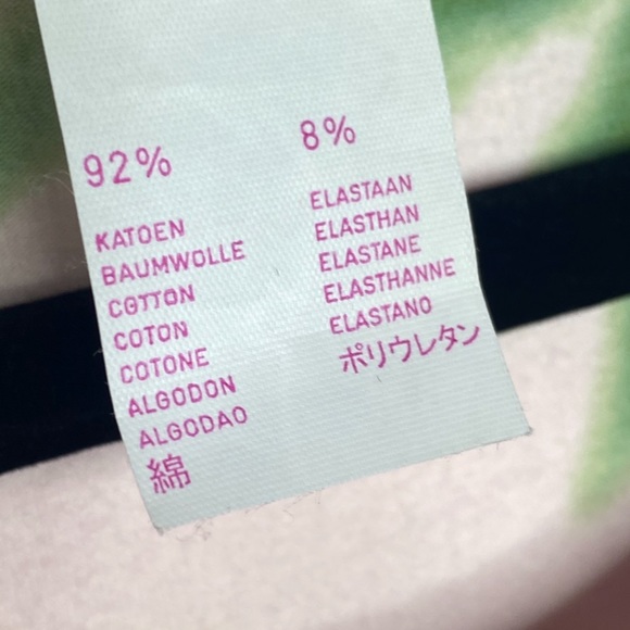 Vintage: Oilily ♔ Mommy + Me Floral Stretch T Shirt Dress ♔ Pink ♔ Medium / 12MO - Picture 13 of 16